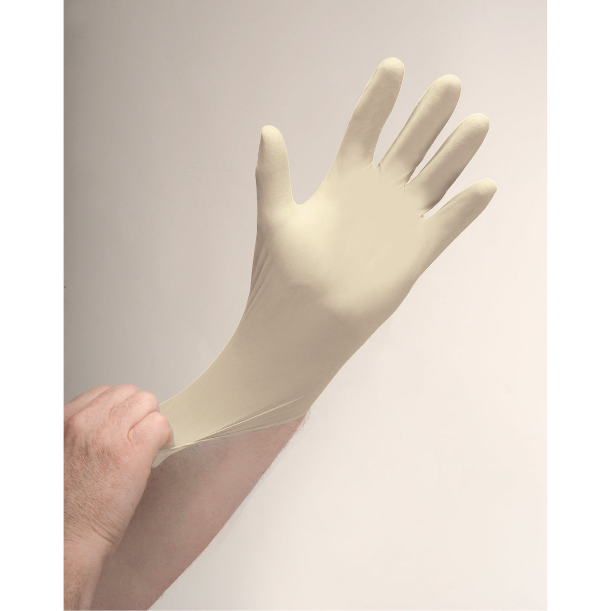 Gants d'examen de première qualité pour peaux sensibles, petite taille, latex, 4 mil, sans poudre, naturels