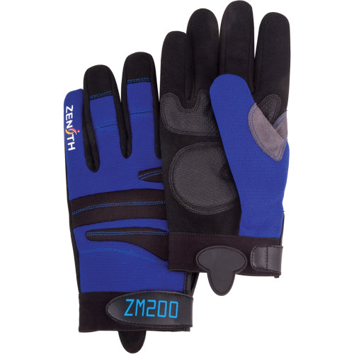 ZM200 Mechanic's Gloves, Synthetic Palm, Size X-Large