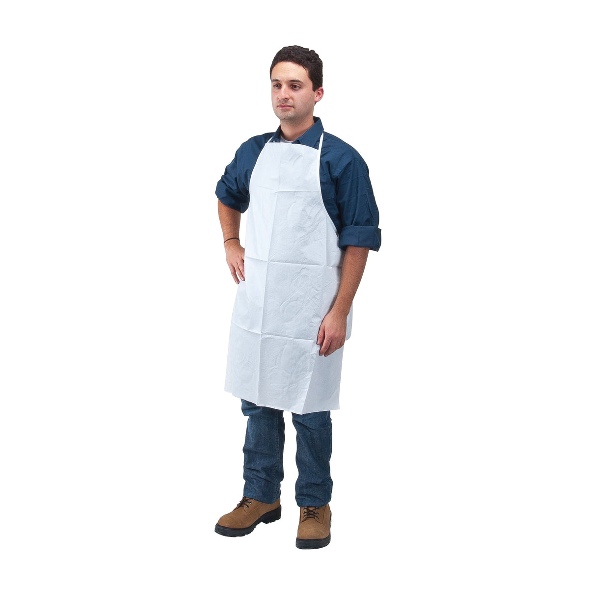 Vêtements de protection microporeux, microporeux, blancs, 28 po l. x 36 po L.
