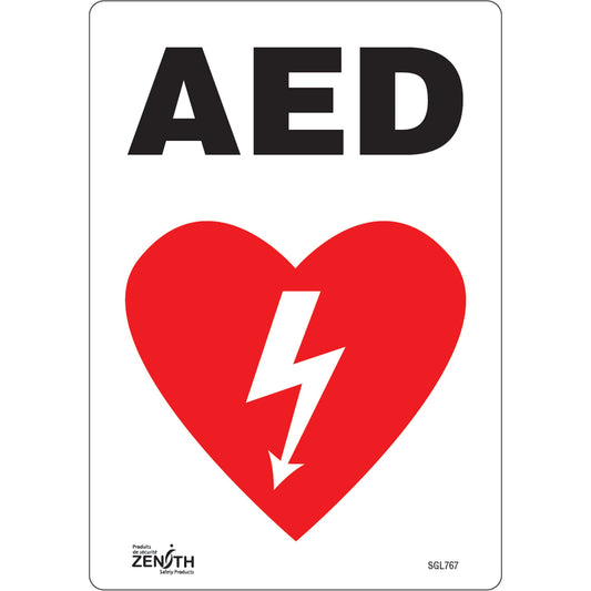 "AED" Sign