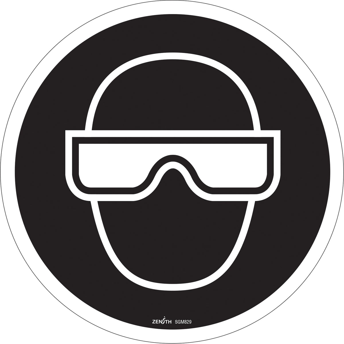 Eye Protection Required CSA Standard Safety Sign
