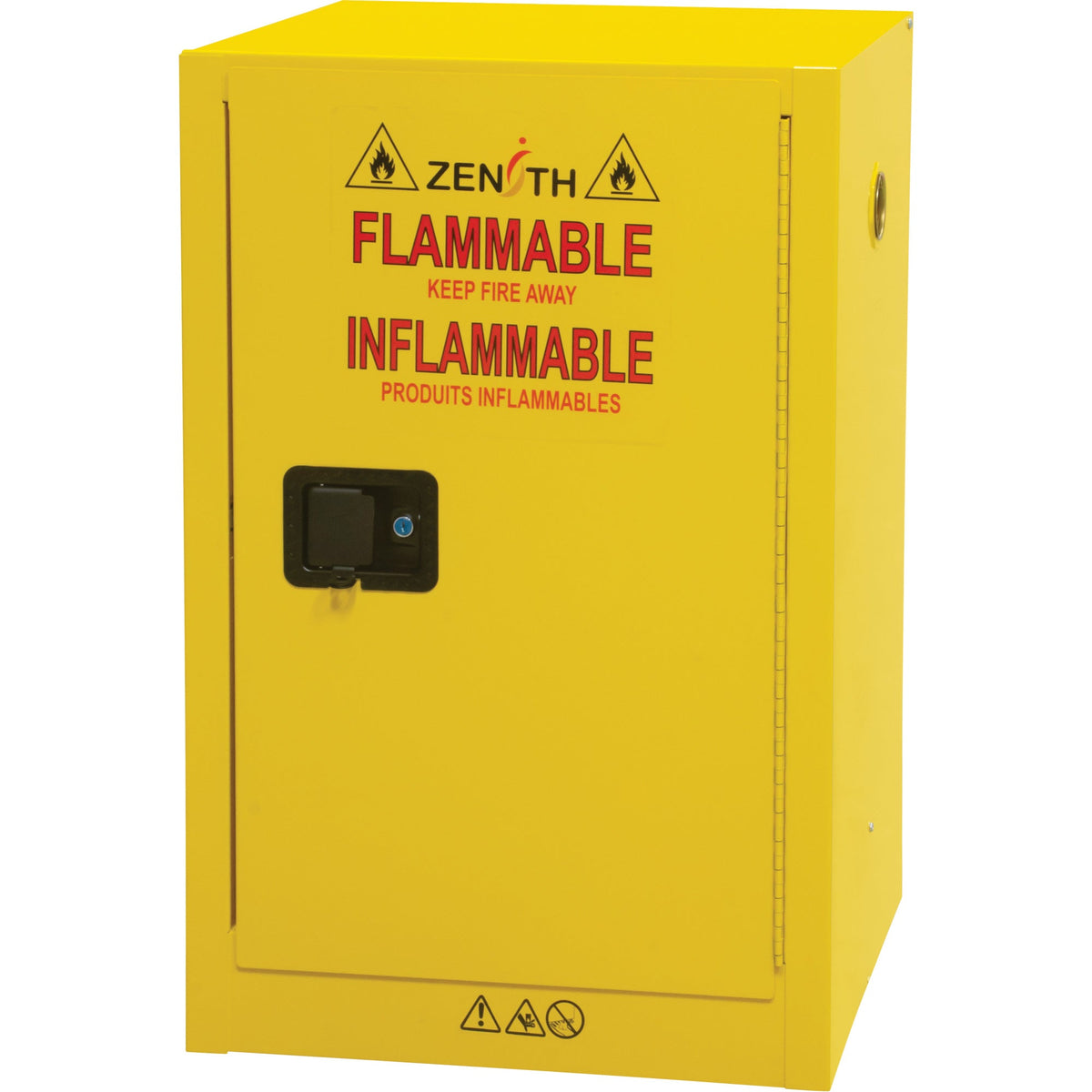 Armoire de stockage pour aérosols inflammables, 12 gal., 1 porte, 23" L x 35" H x 18" P