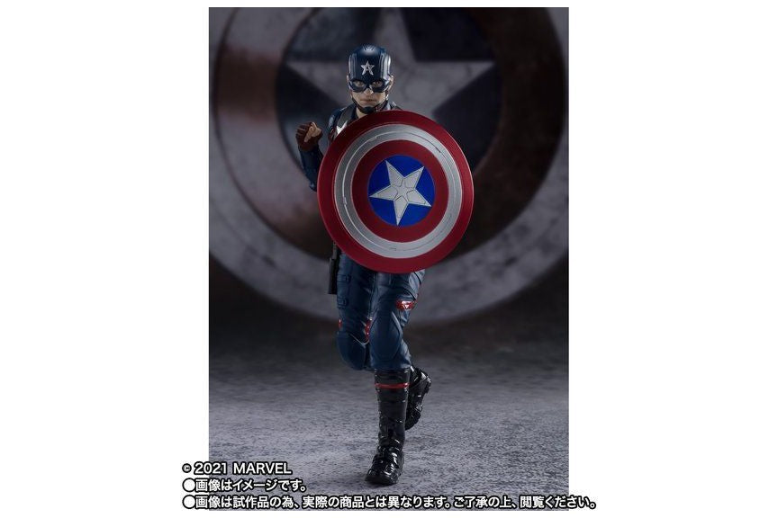 S.H. Figuarts The Falcon et le Soldat de l'Hiver - Captain America (John F. Walker)