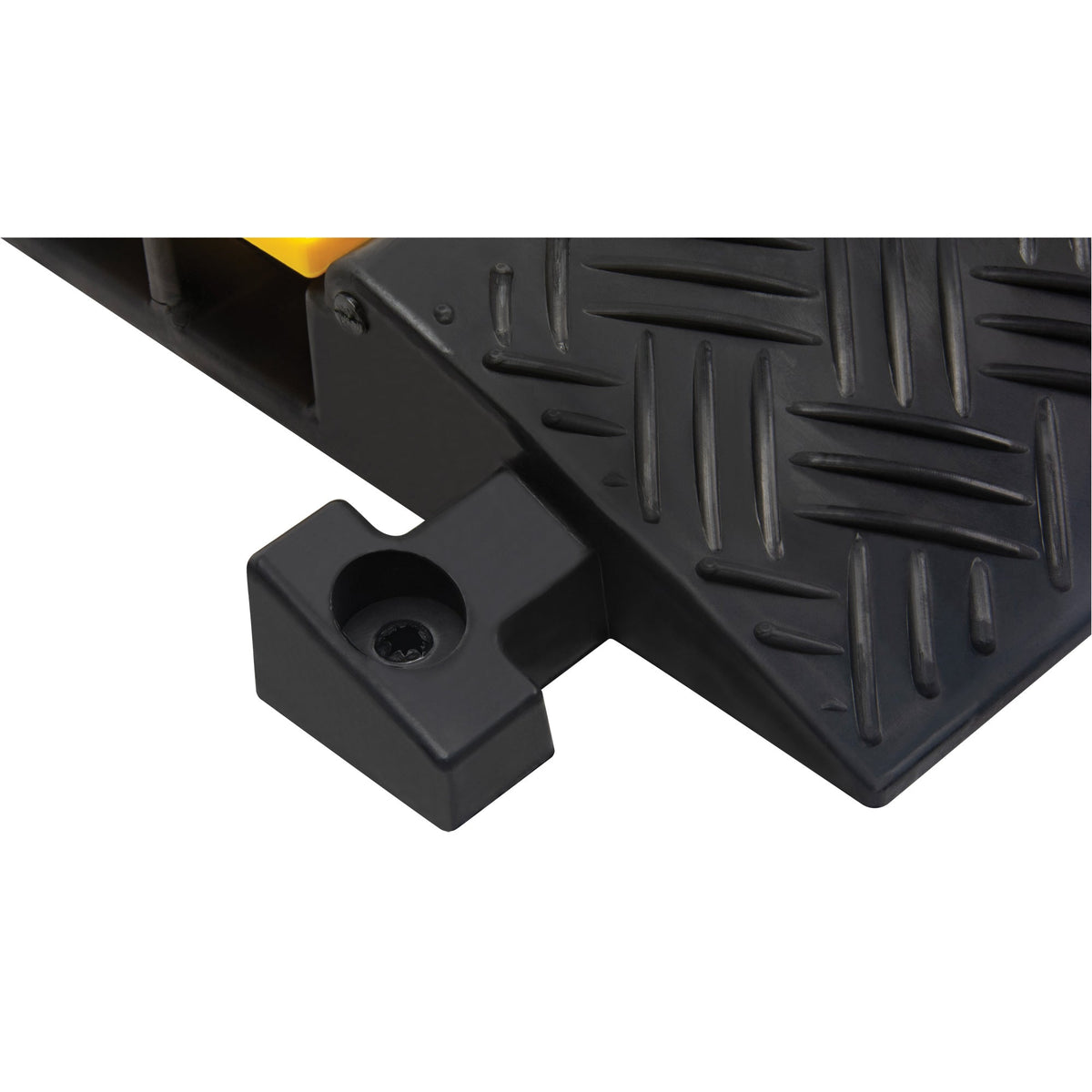 Protecteur de câble en polyuréthane, 5 canaux, 90 cm L x 50 cm l x 5 cm H