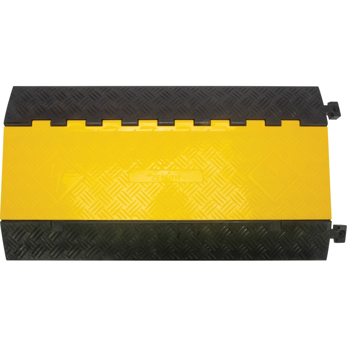 Protecteur de câble en polyuréthane, 5 canaux, 90 cm L x 50 cm l x 5 cm H