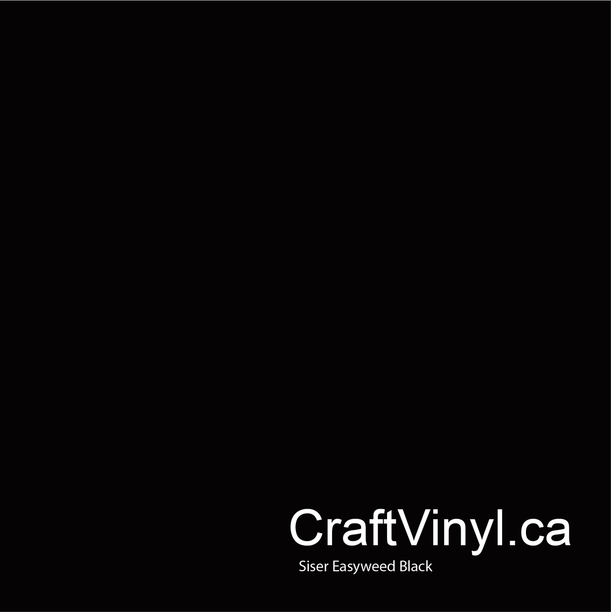 Siser Matte Black Easyweed  12"sheets and rolls