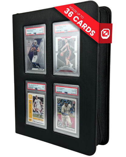 EVORETRO Slab Binder for Graded Cards – Holds 36 Slabs