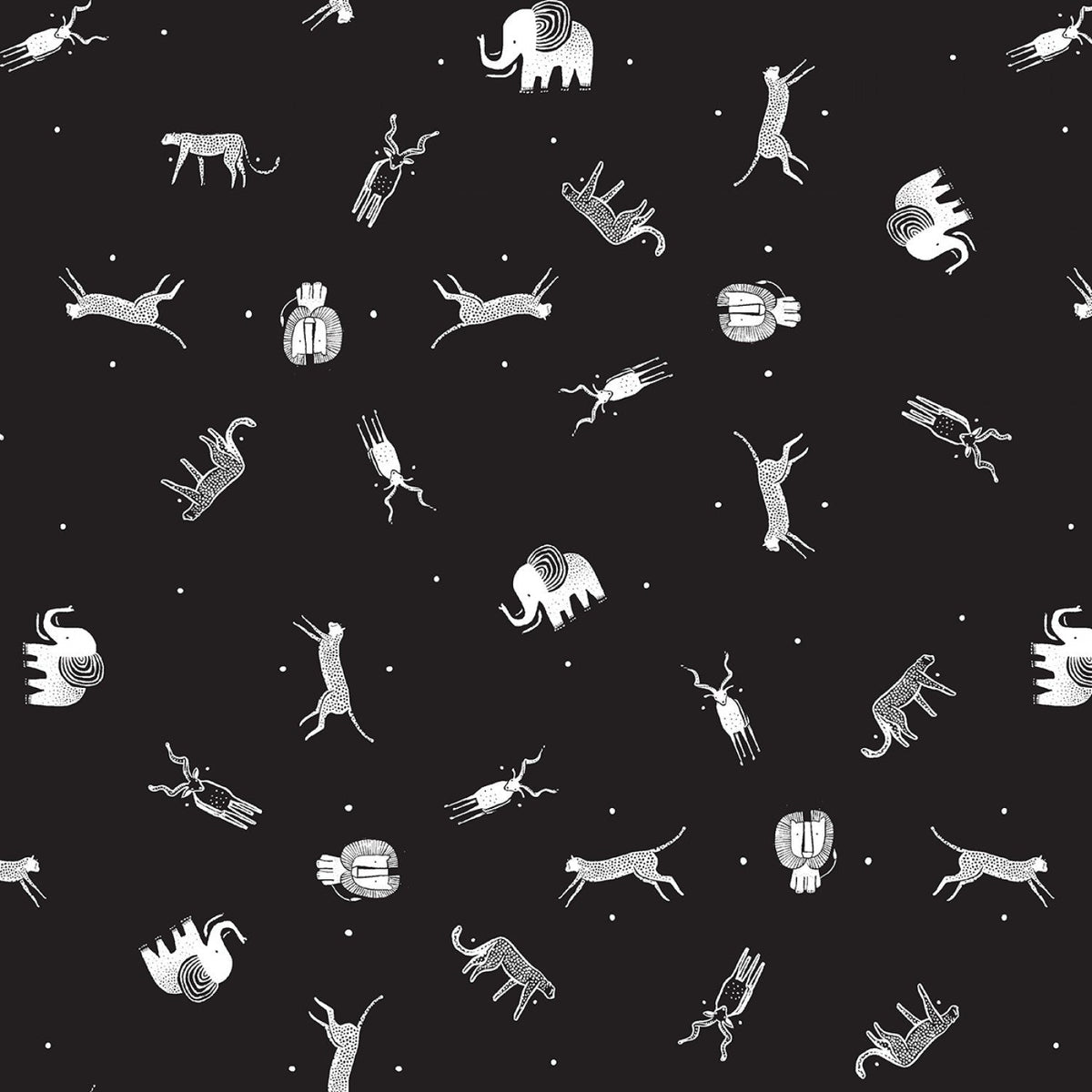Chère Stella - Wee Gallery - Animaux noirs en vrac
