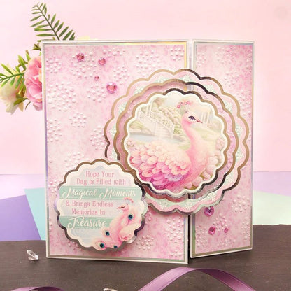 Crafty Stash Pads - Peacock Paradise