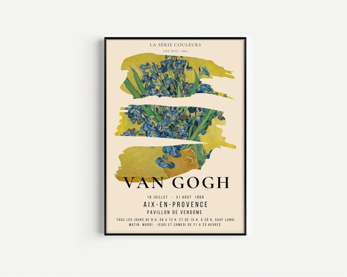 Van Gogh Exhibition Art Print Set: Museum Quality Giclee