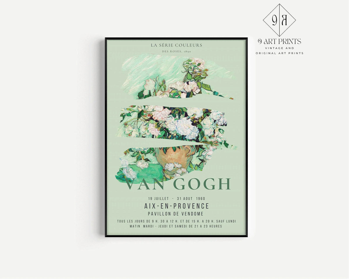 Van Gogh Exhibition Art Print Set: Museum Quality Giclee