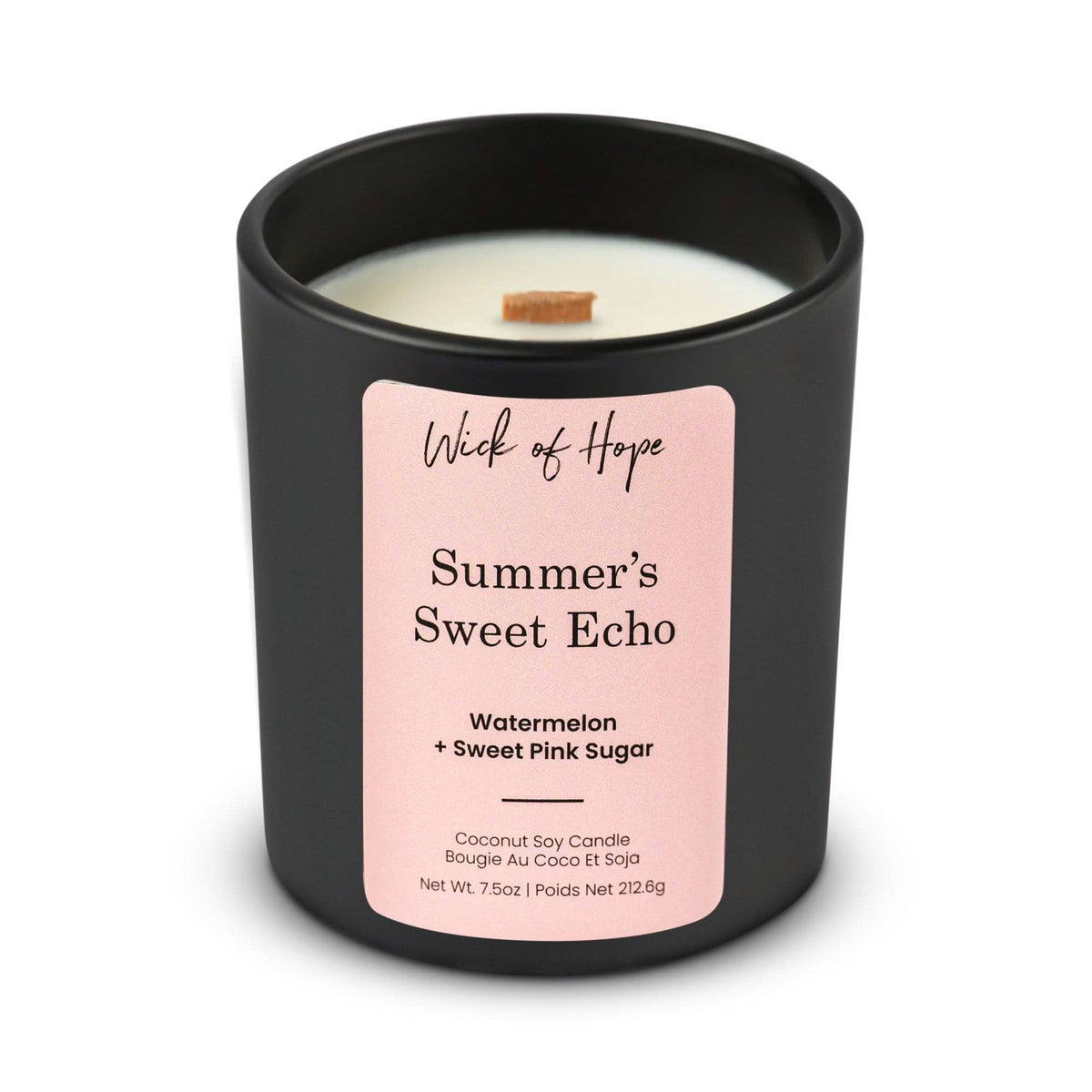 Summer’s Sweet Echo Candle | Watermelon + Sweet Pink Sugar