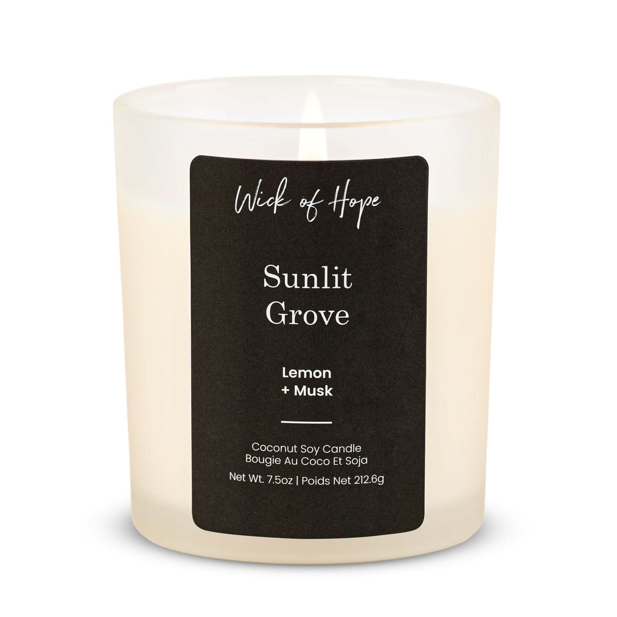 Sunlit Grove Candle | Lemon + Musk