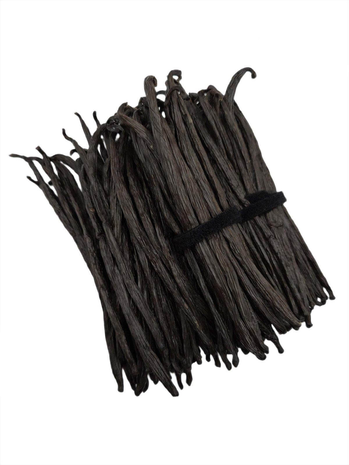 Tahitian Vanilla Beans Gourmet Grade-A <br>For Extract And Baking<BR>By Pound