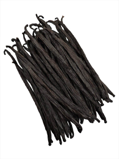 Tahitian Vanilla Beans Gourmet Grade-A <br>For Extract And Baking<BR>By Ounce