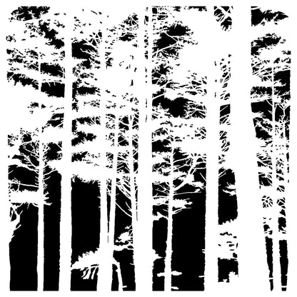 The Crafters Workshop 6x6 Stencil Tree Canopy