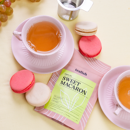 Sweet Macaron Tea