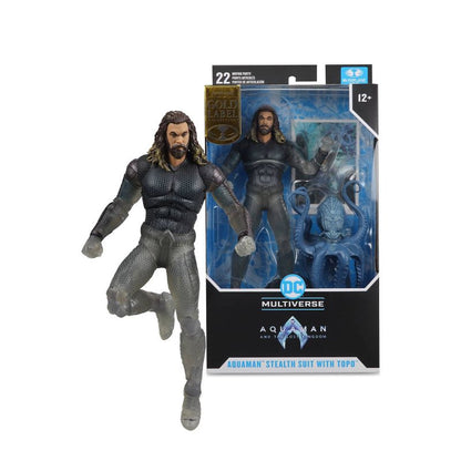 McFarlane Toys Aquaman Movie Stealth Suit with Topo  - Exclusive