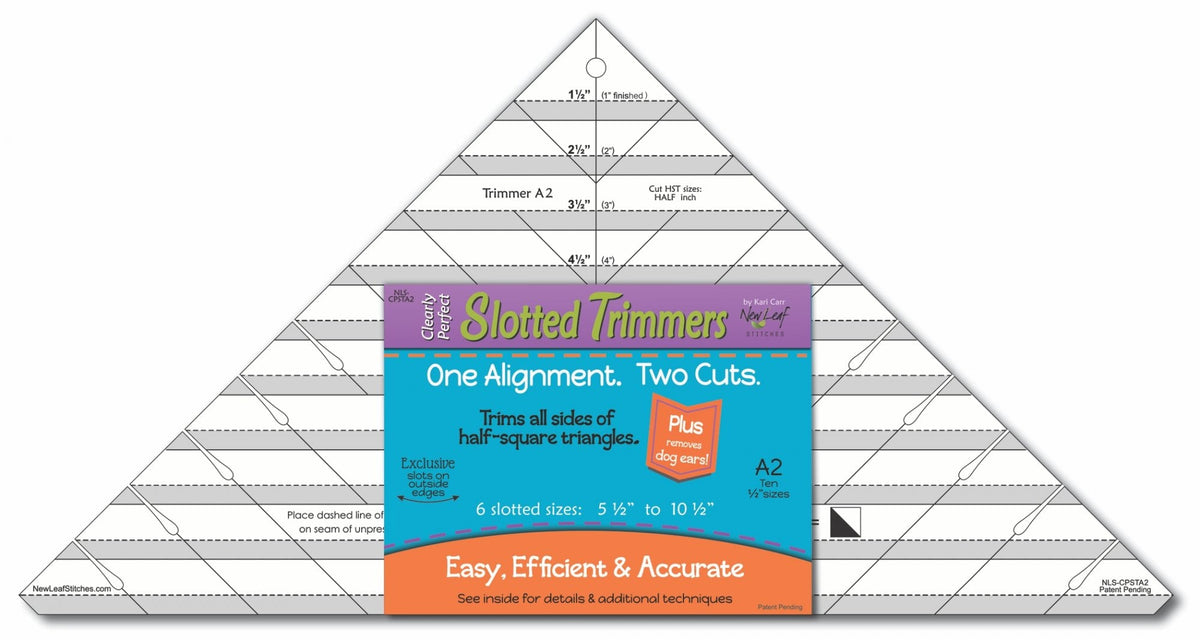 New Leaf Stitches - Clearly Perfected Slotted Trimmer A2