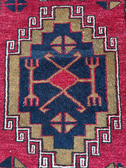 Turkish Malatya Runner Rug | 2' 9" x 10' 2"