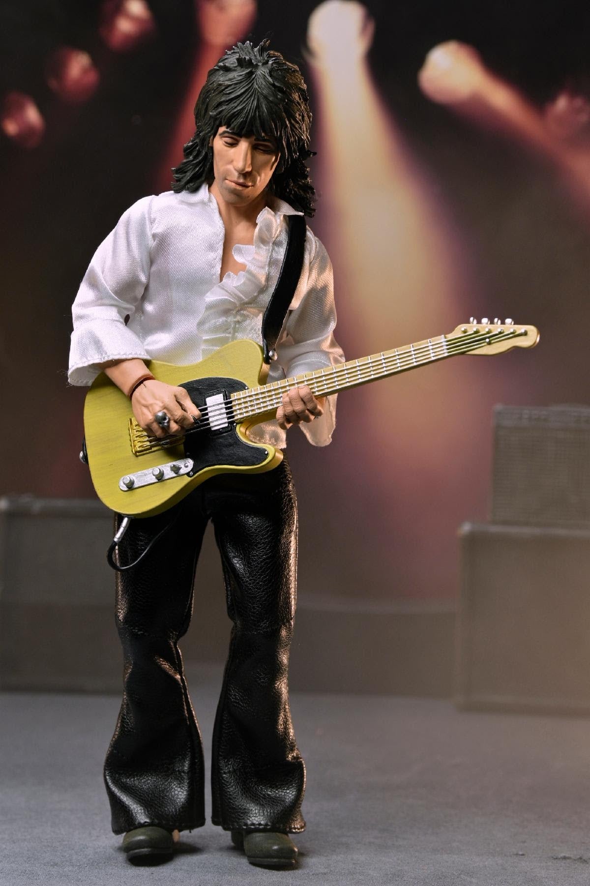 The Rolling Stones - Figurine articulée en tissu de 8 pouces - Keith Richards (1975) (Précommande Fév/Mar 2026)