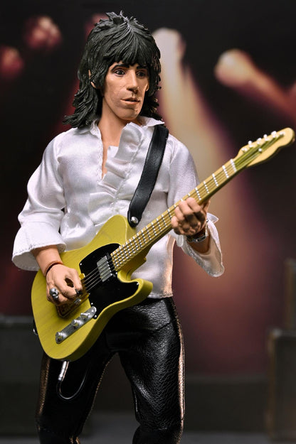 The Rolling Stones - Figurine articulée en tissu de 8 pouces - Keith Richards (1975) (Précommande Fév/Mar 2026)