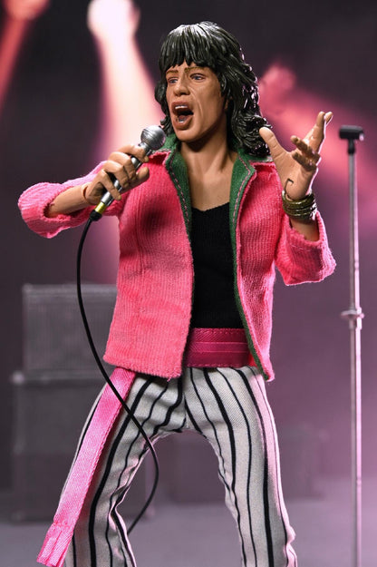 The Rolling Stones - 8” Clothed Action Figure - Mick Jagger (1975) Figure