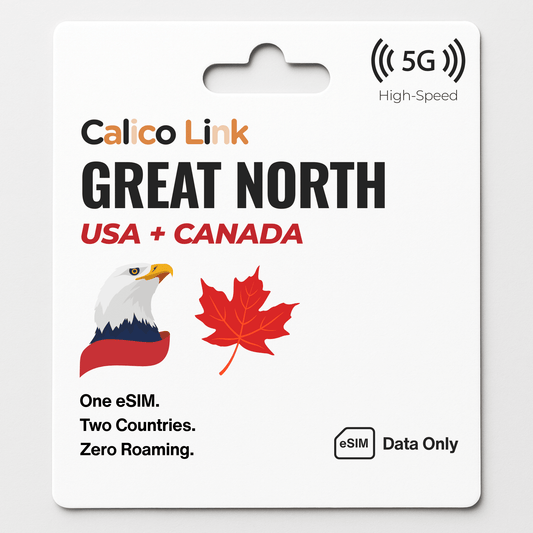 USA & Canada eSIM | 5G Travel Data