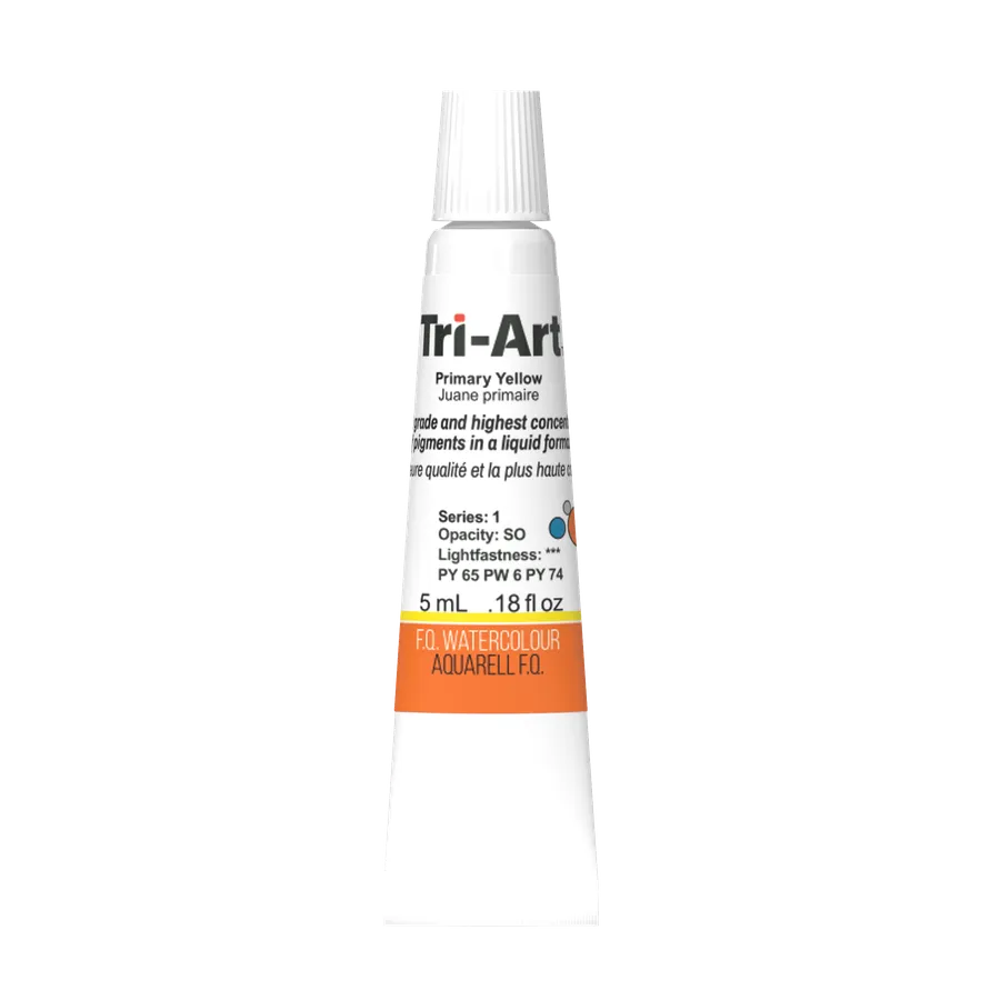 Tri-Art Water Colours - Primary Yellow