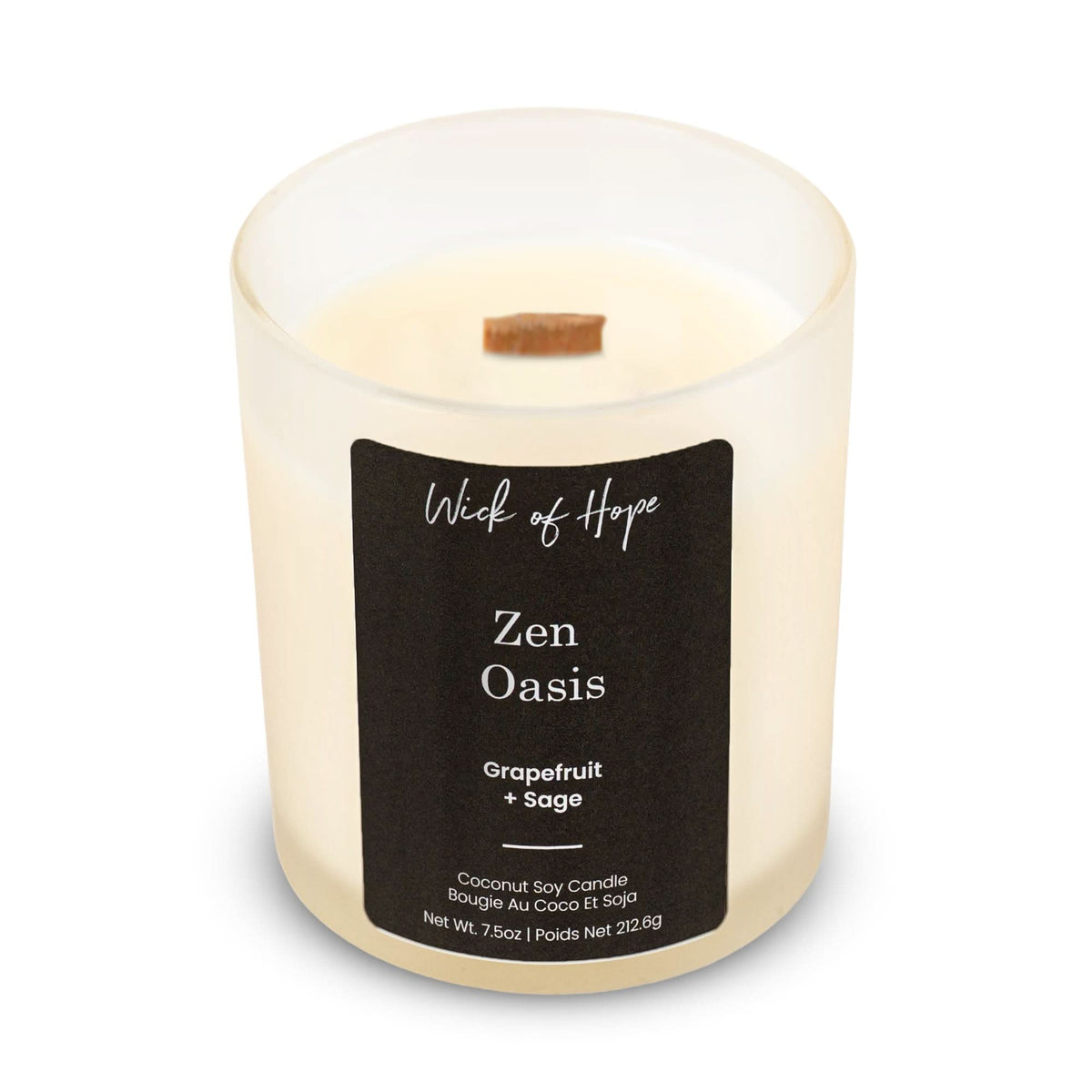 Bougie Zen Oasis | Pamplemousse + Sauge
